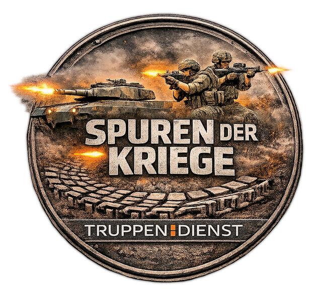 Spuren der Kriege: Serie im TRUPPENDIENST (Grafik: ChatGPT, KI-generiert)