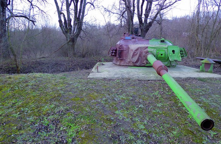 Feste Anlage im so genannten "Schleinzerwall". (Foto: Hatos)