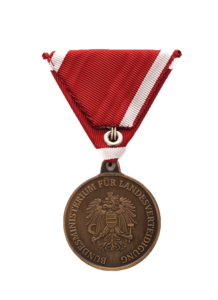 Einsatzmedaille lit. b Rückseite (Foto: Peter Steiner)
