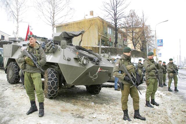Österreichische Soldaten im Auslandseinsatz im Kosovo. (Foto: Bundesheer)