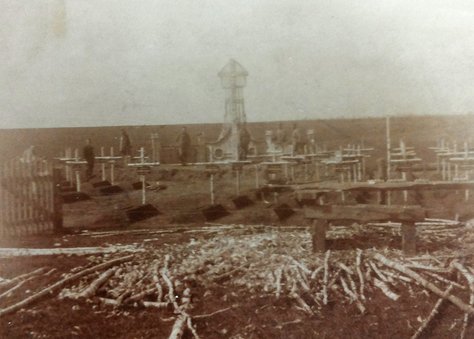 Der k.u.k. Friedhof kurz nach dessen Gründung. (Foto: Archiv Martinovic)