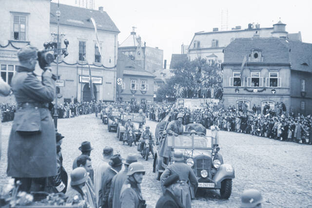 Einmarsch deutscher Truppen im Sudetenland im Oktober 1938. (Foto: Bundesarchiv, Bild 146-1978-119-06A(CC-BY-SA 3.0)