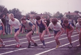 Start des 800-m-Laufes. (Foto: Archiv Wildpanner)