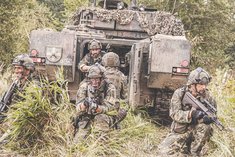 Panzergrenadiere müssen jedes Terrain beherrschen. (Foto: Bundesheer/Gerald Held)