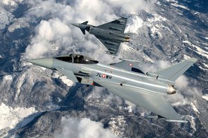 Zwei Eurofighter des Österreichischen Bundesheeres. (Foto: Bundesheer/Markus Zinner)