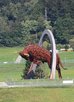 Der 15 m hohe Bulle ist ein Wahrzeichen der Rennstrecke in Spielberg. (Foto: RedTD/Gerold Keusch)