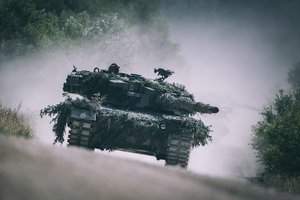 Der Kampfpanzer "Leopard" 2A4 ist das Hauptwaffensystem der österreichischen Panzertruppe. (Foto: HBF/Daniel Trippolt)