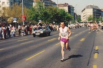 Auf der Strecke beim Vienna City Marathon. (Foto: Archiv Wildpanner)