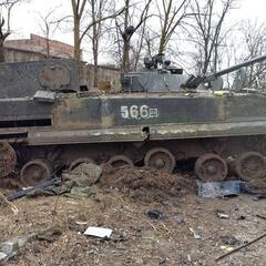 In Mariupol kam es ebenso zu schweren Gefechten. Auch russische Panzer wurden dabei zerstört. (Foto: mvs.gov.ua; CC BY 4.0)