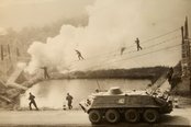 Gefechtstraining auf einer Kampfbahn. (Foto: Archiv Truppendienst)