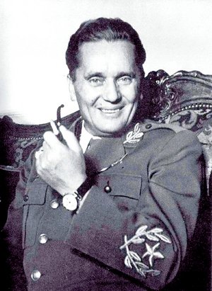 Der jugoslawische Staatschef Josip Broz Tito, der „Vater“ der Sozialistischen Föderativen Republik Jugoslawien. (Foto: Bundesheer)
