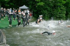 Die meisten Athleten waren Teilnehmer von erstmals startenden "Megastaffeln". (Foto: Werner Planer)
