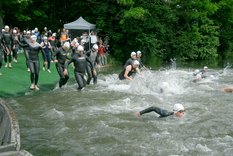 Die meisten Athleten waren Teilnehmer von erstmals startenden "Megastaffeln". (Foto: Werner Planer)