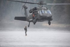 Selbstüberwindung zum Training der personalen Kompetenz. (Foto: Bundesheer/Gerhard Hammler)