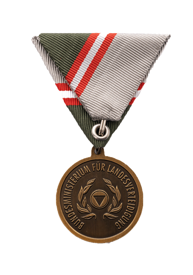 COVID-19-Erinnerungsmedaille Rückseite (Foto: Peter Steiner)