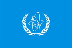 Flagge der International Atomic Energy Agency. (Grafik: IAEA, gemeinfrei)
