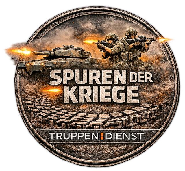 TRUPPENDIENST-Serie "Spuren der Kriege" (Grafik: KI-generiert, ChatGPT)