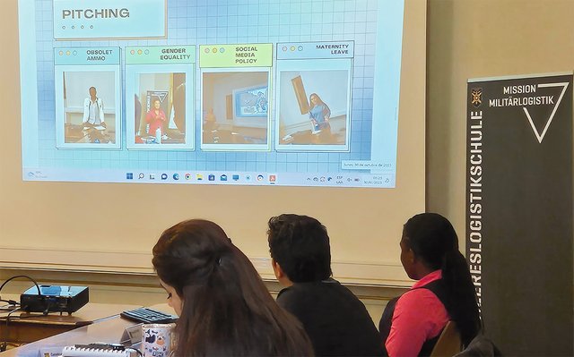 Der Lehrgang fokussiert darauf, wie Munition gemäß den Richtlinien der UN korrekt gelagert wird. (Foto: Bundesheer/Werner Kernmaier)