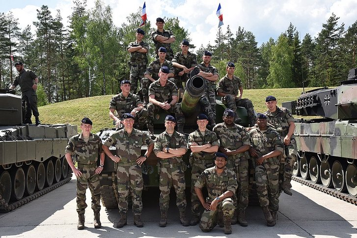 Das französische Team/1er Régiment de Chasseurs. (Foto: U.S. Army/Lacey Justinger/7th Army Training Command/CC BY 2.0)
