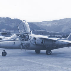 Die für das ÖBH vorgesehenen Saab 105OE stammen von der schwedischen Sk 60 ab, waren aber mit einem stärkeren Triebwerk ausgerüstet. (Foto: ÖBH/Archiv)