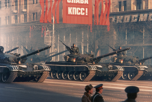 Demonstration von Stärke: Militärparade in Moskau 1983 zur Feier der Oktoberrevolution. (Foto: Thomas Hedden)