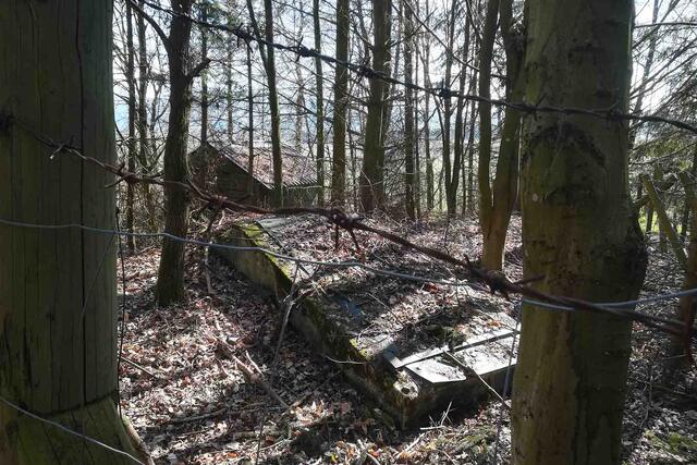 Der Eingangsbereich dieser Anlage und der Zaun des Objektes. (Foto: Truppendienst/Keusch)