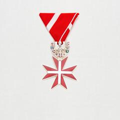 Silbernes Ehrenzeichen für Verdienste um die Republik Österreich (Foto: Österreichische Präsidentschaftskanzlei; gemeinfrei)