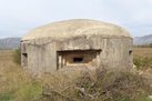 Maschinengewehr-Bunker an der Südostecke des Flugfeldes. (Foto: Manuel Martinovic)