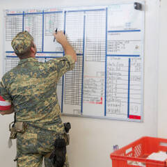 Dienst im Sammelzentrum für hsF in Nickelsdorf. (Foto: RedTD/Gerold Keusch)