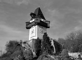 Der Uhrturm in Graz. (Foto: Taxiarchos228; CC-BY SA 3.0)