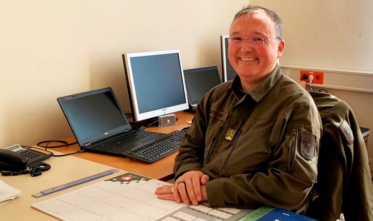 ObstdG Georg Kunovjanek während des TRUPPENDIENST-Interviews. (Foto: Bundesheer/Anna Hlawatsch)