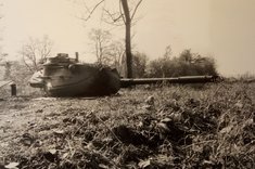 Eine Feste Anlage mit einem Turm des Kampfpanzers M-47. (Foto: Archiv Truppendienst)