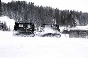 Flexibel unterwegs im unwegsamen Gelände. (Foto: Bundesheer/Stefan Noisternig)