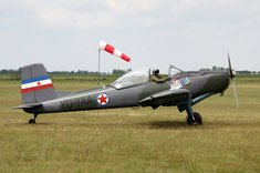 Propeller-Erdkampfflugzeug J-20 „Kraguj“. (Foto: Mulag; CC BY-SA 3.0)