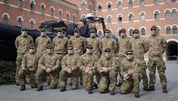 EU-Mission "Sophia": 15 Soldaten des Jagdkommandos bilden ein "Boarding-Team". (Foto: Bundesheer/Pusch)