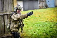 ... im Mittelpunkt stehen die Fertigkeiten der Soldaten... (Foto: Michael Steinberger)