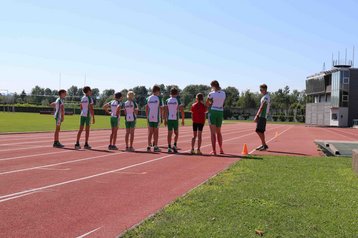 Lauftraining im Stadion. (Foto: Bundesheer/Keusch)