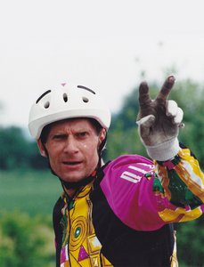 Schnappschuss während des 500-Meilen-Qualifikationsrennens für das „Race Across America“. (Foto: Archiv Wildpanner)