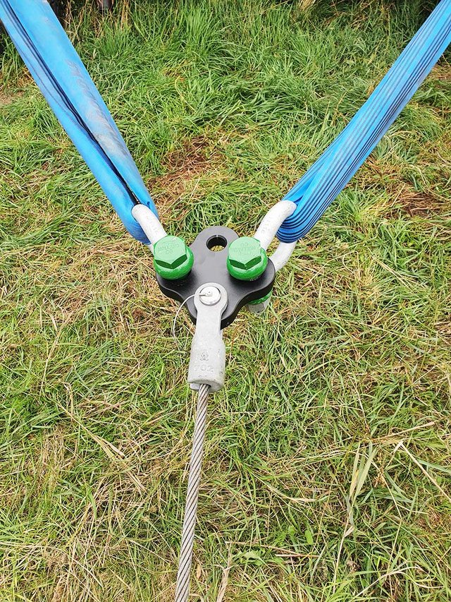Anschlagmitteladapter (Kleeblatt). (Foto: Bundesheer/Karl Vukics)