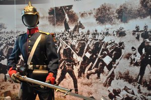 Preußischer Soldat im Museum von Chlum. (Foto: Rath)