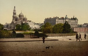 Turemnaja-Platz in Odessa Anfang des 19. Jahrhunderts. (Foto: U.S. Library of Congress)