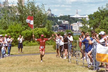 Die letzten Meter vor dem erlösenden Zieleinlauf. (Foto: Archiv Wildpanner)