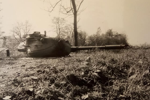 Eine Feste Anlage mit einem Turm des Kampfpanzers M-47. (Foto: Archiv Truppendienst)