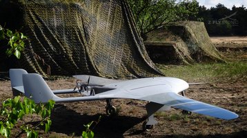 UAV MANTA in the field.