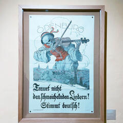 Österreichisches Propagandaplakat für die Ödenburger Abstimmung. (Foto: RedTD/Gerold Keusch)