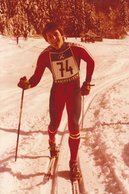 Beim Einlaufen zur Meisterschaft im Schi-Langlauf des Sportgymnasiums in Gloggnitz. (Foto: Archiv Wildpanner)