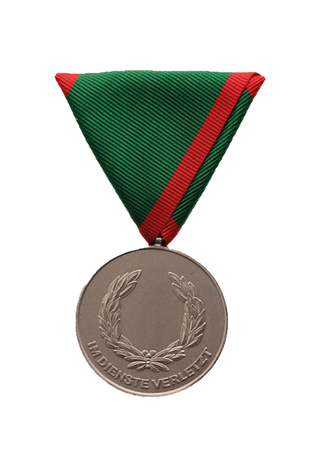 Verwundetenmedaille 2. Klasse BMI Vorderseite (Foto: Peter Steiner)