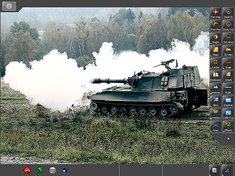 ... oder in den Panzerhaubitzen M109 ... (Fotomantage: Christian Kickenweiz)
