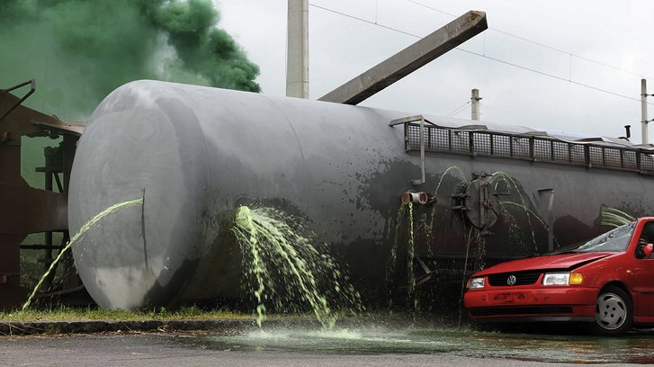 Chemie-Unfall. (Foto: Bundesheer/Riedlsperger)