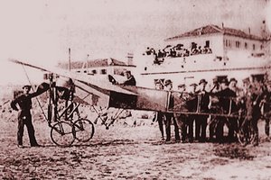 Flugschüler des NDH-Staates bei der Ausbildung in Mostar. (Foto: Archiv Martinovic/gemeinfrei)